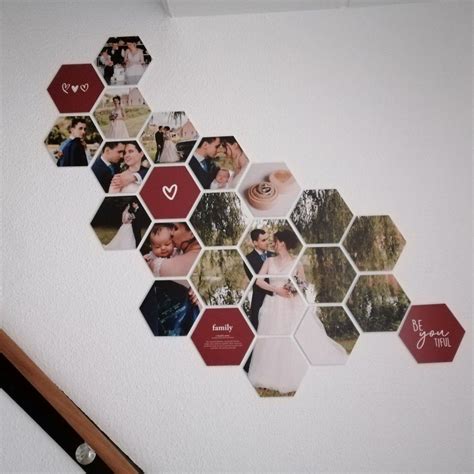 Hexagon met foto .
